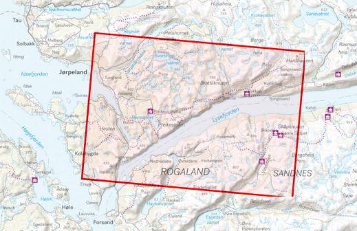 Calazo Preikestolen 1:20000  02