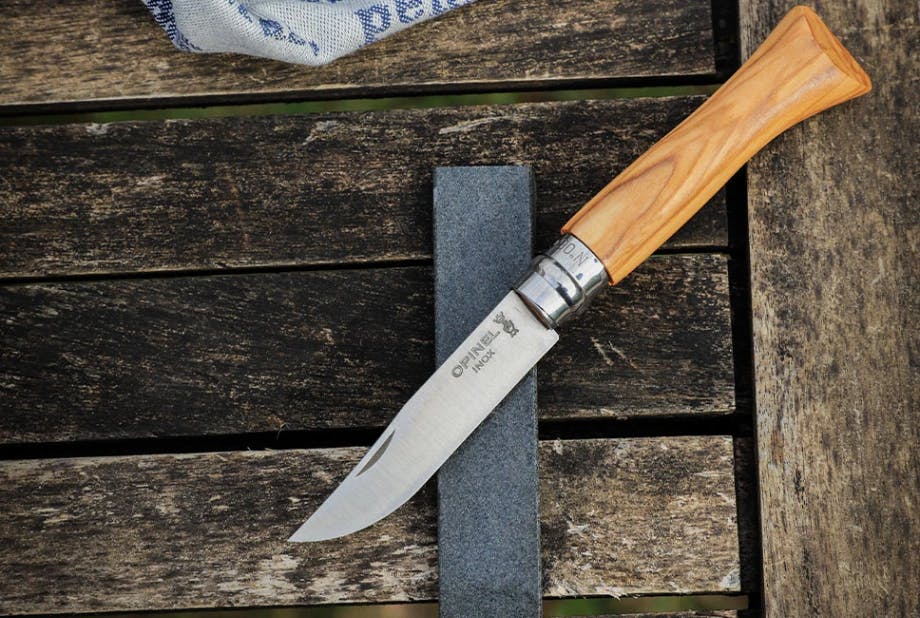 Opinel Small Natural Stone 10 cm 04