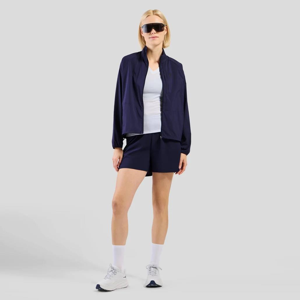 Odlo Women's The Zeroweight Running Jacket 2.0 Eclipse 02