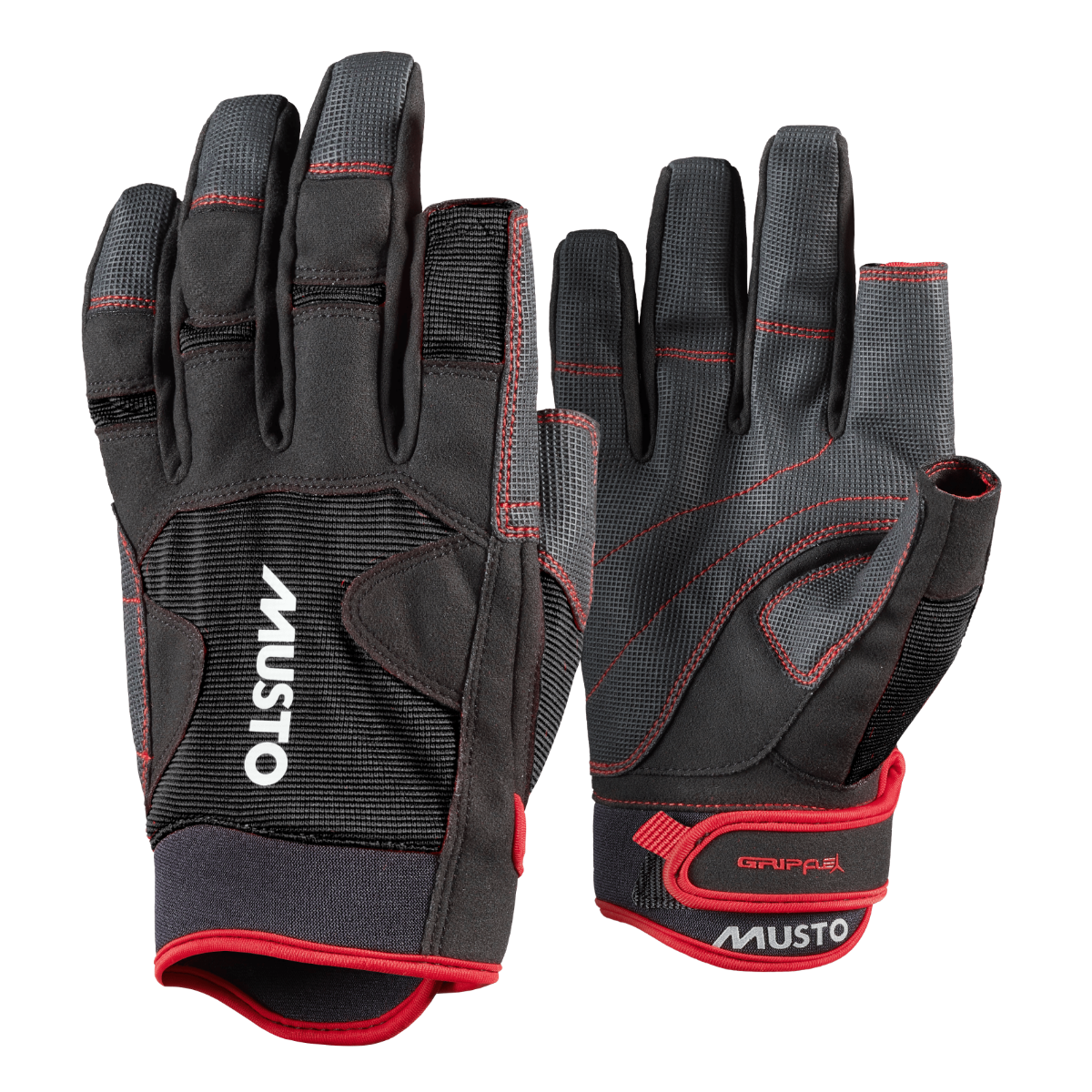 Musto Performance Long Finger Glove 2.0 Musta 04