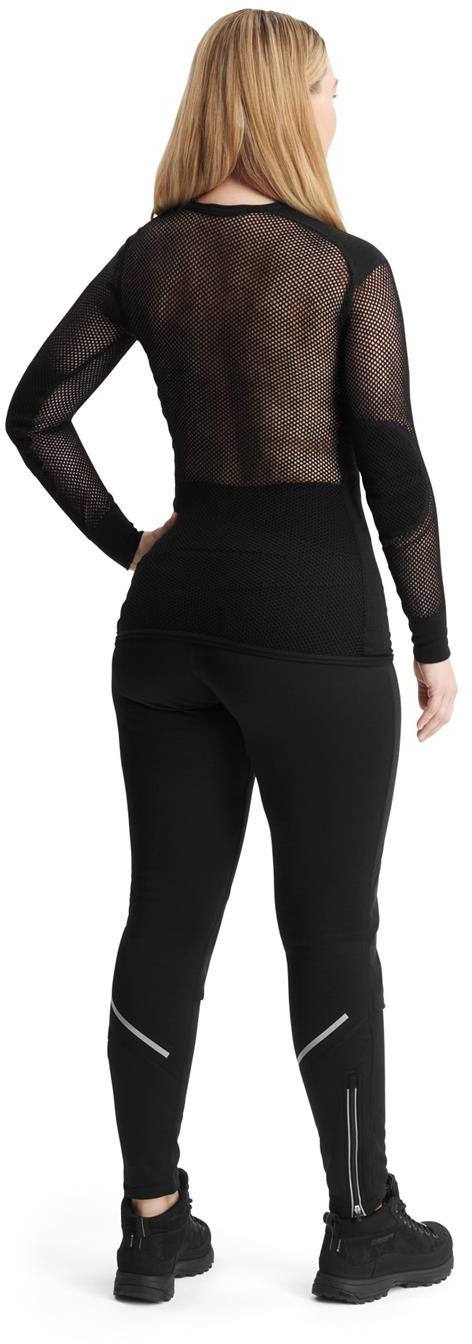 Aclima Women's WoolNet Crew Musta 04