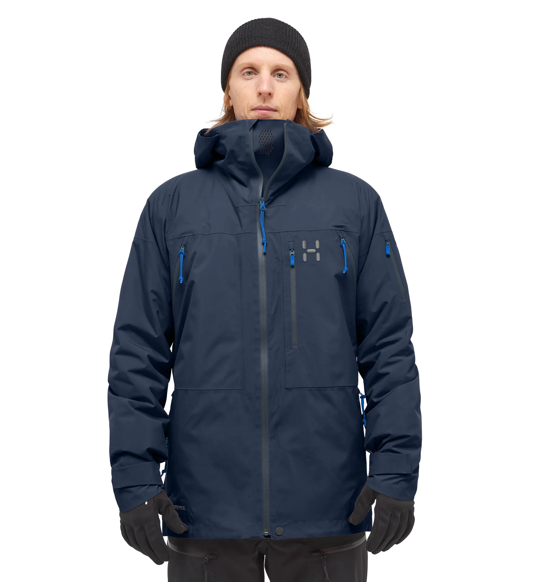 Haglöfs Men's Latnja GTX Insulated Jacket Tarn Blue 04