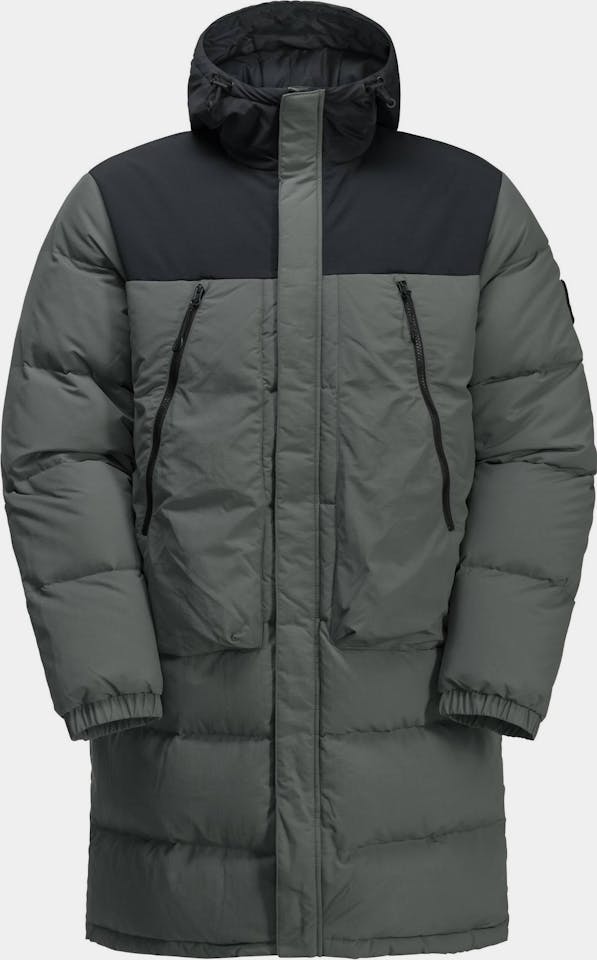 Jack Wolfskin Dellbrueck Long Jacket Slate 03