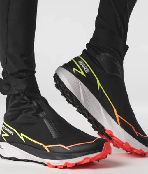 Salomon Winter Cross Spike Black / Red 06