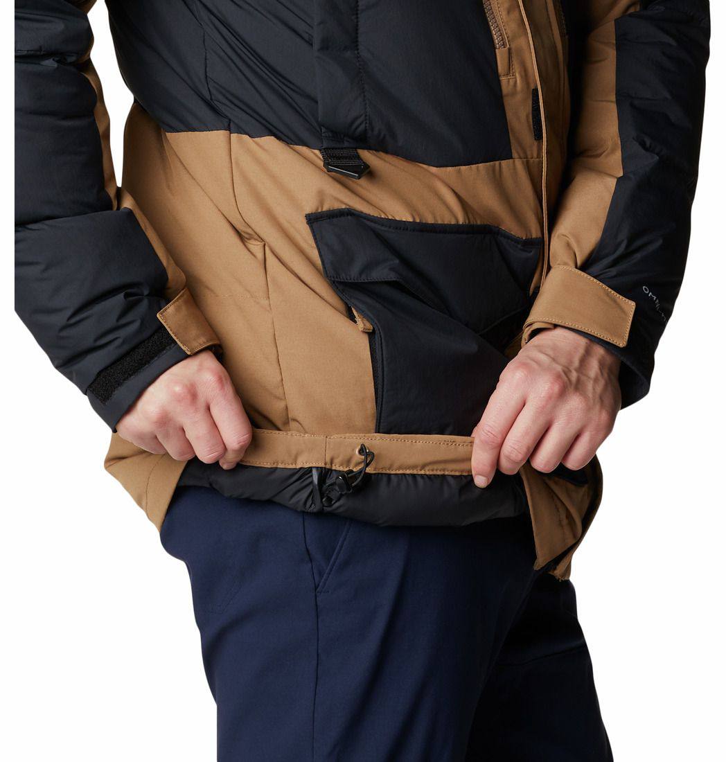 Columbia Men's Marquam Peak Fusion Parka Ruskea/Musta 10