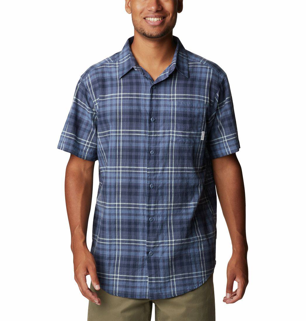 Columbia Men’s Under Exposure Yarn-Dye Short Sleeve Shirt