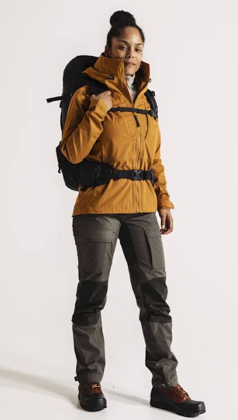 Lundhags Women's Authentic II Short/wide Pant Black 03