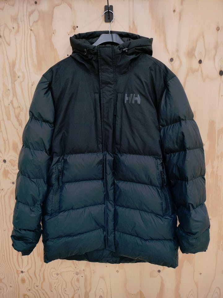 Helly Hansen Active Puffy Long Jacket - Miesten talvitakki XXL Musta (Second Hand) Musta 01