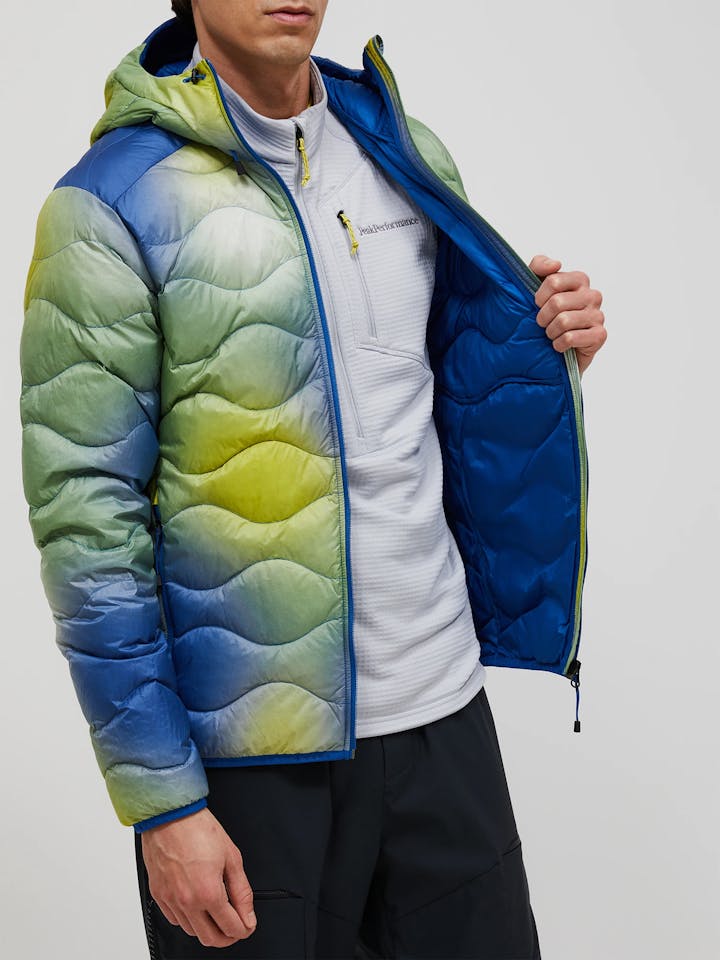 Peak Performance Men's AOP Helium Down Hood Multi color 09