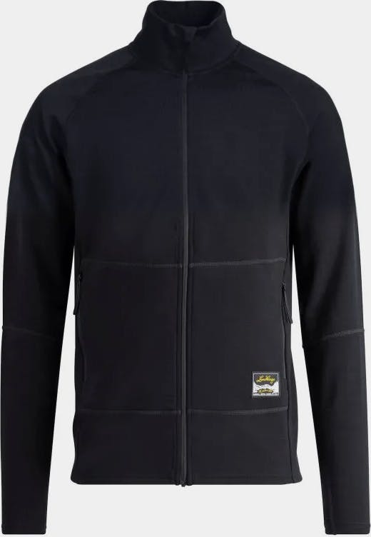 Lundhags Men's Tived Merino Full Zip Musta 01