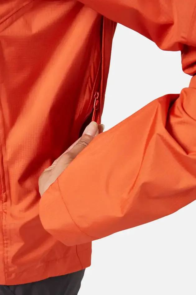 Rab Women's Cinder Downpour Jacket Punainen 05