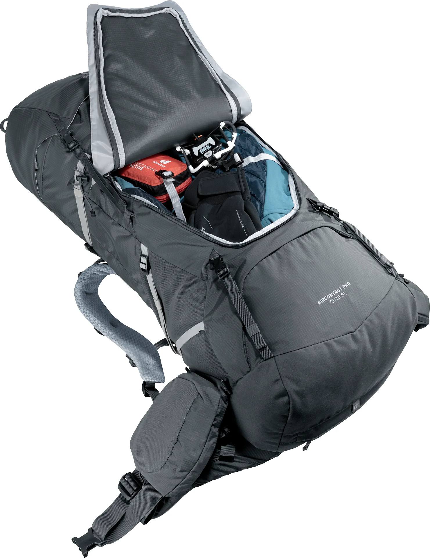 Deuter Aircontact Pro 75+10 SL Graphite 08