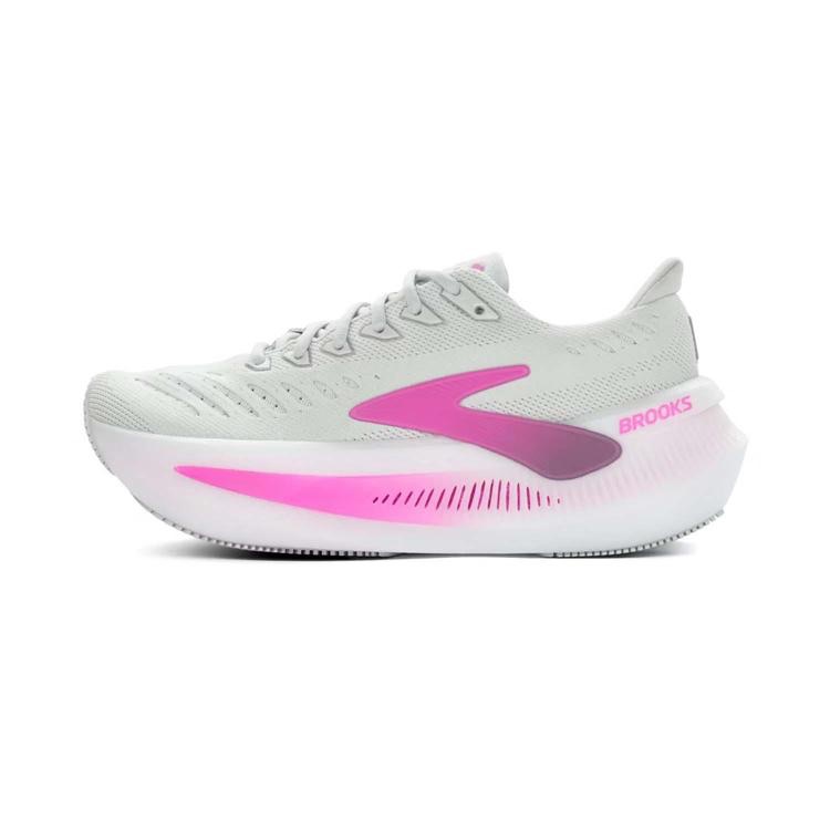 Brooks Women's Glycerin Max 2 Oyster/Argyle/Cyber Pink 09