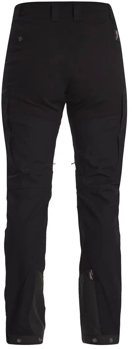 Lundhags Women's Makke Hi Waist Curved Pant Musta 02