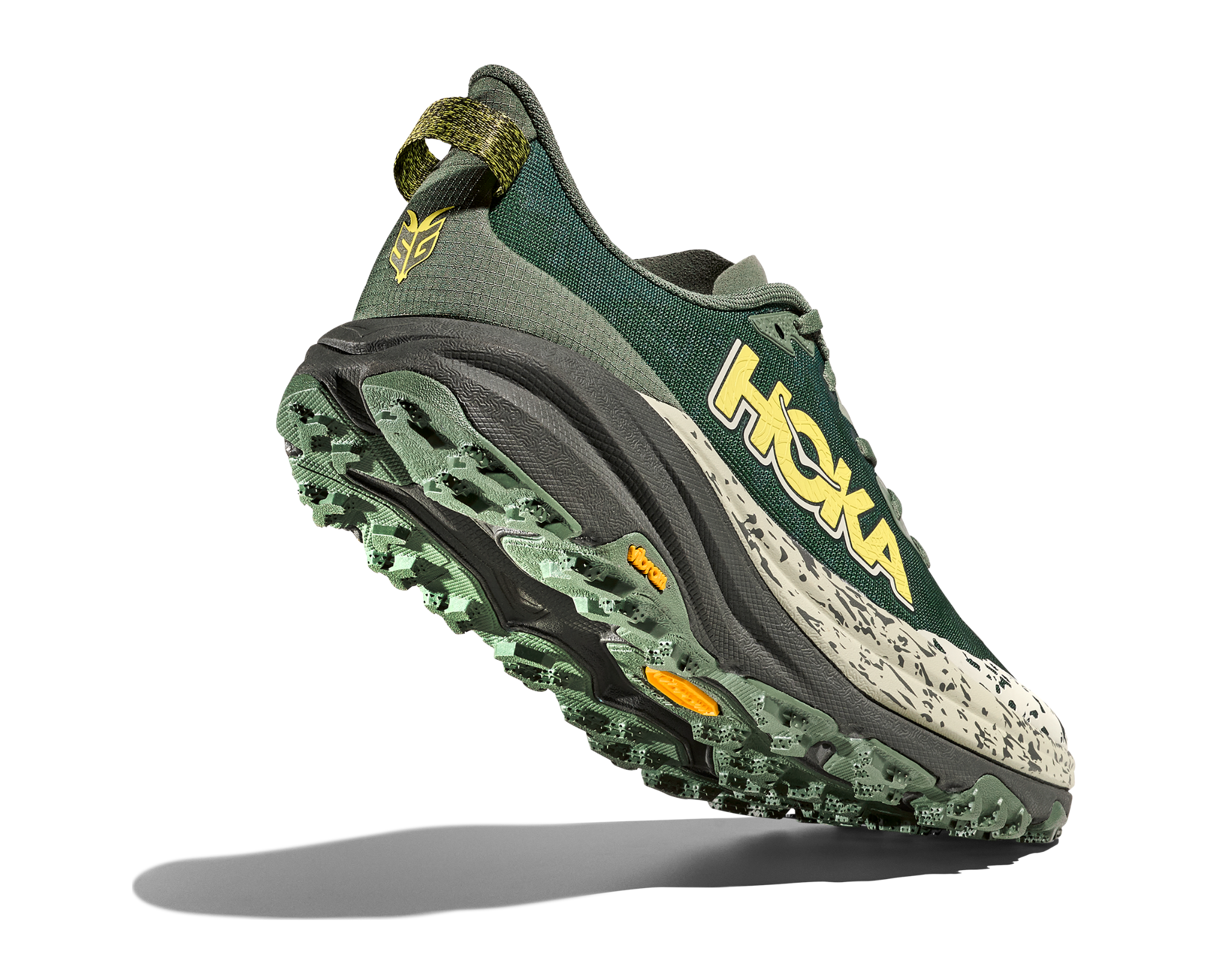 Hoka Men's Speedgoat 6 Wide Fern/Asphalt Green 05