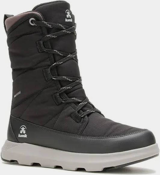 Kamik Women's Lea Mid - Naisten talvikengät Musta 01