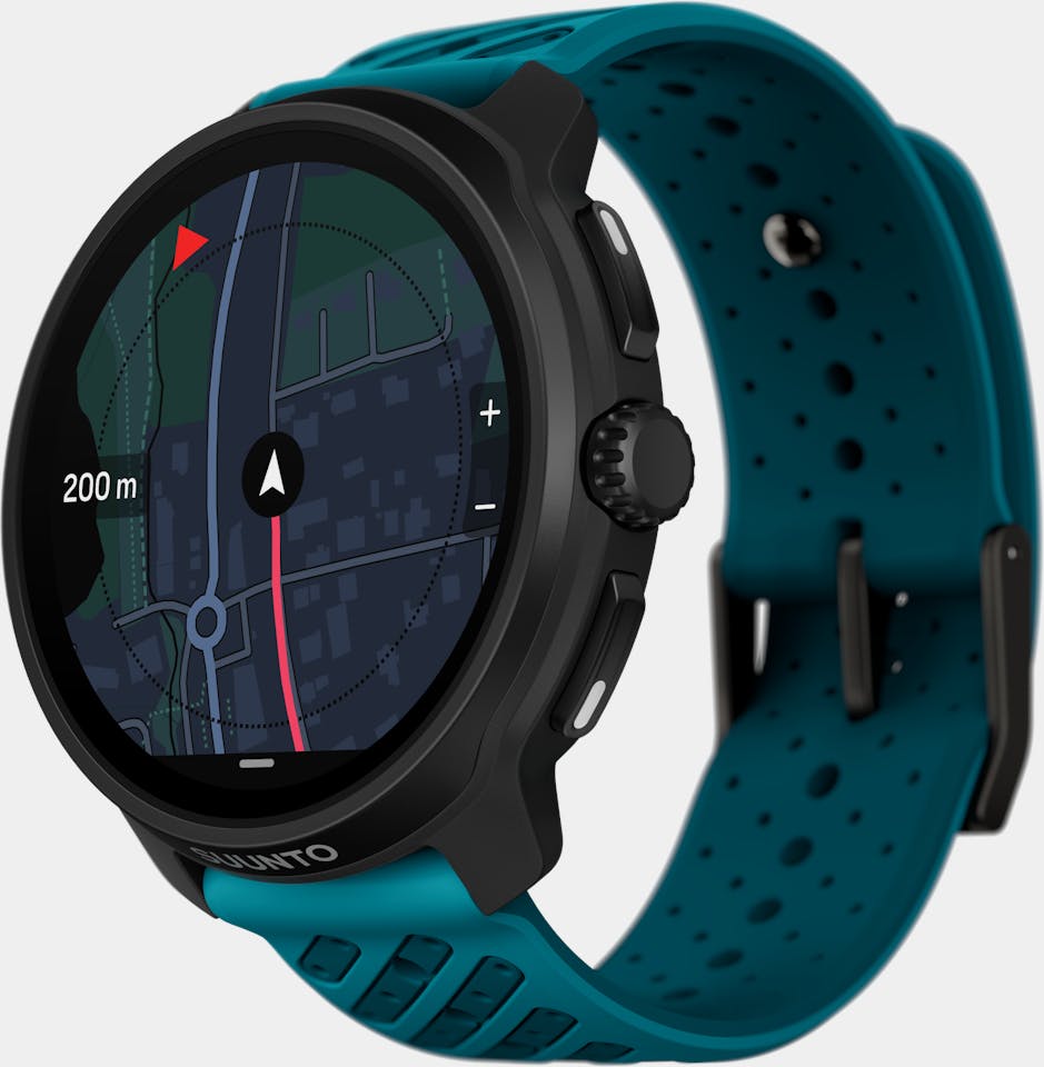 Suunto Race 2 Stainless Steel Wave Blue  19