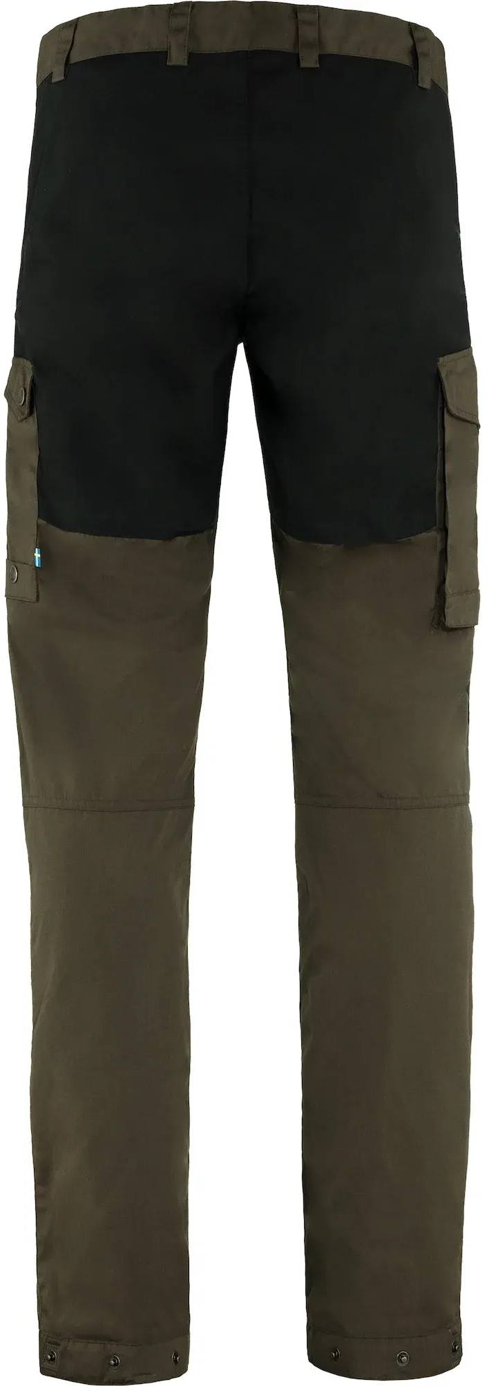 Fjällräven Men's Vidda Pro Trousers Dark olive / Black 02
