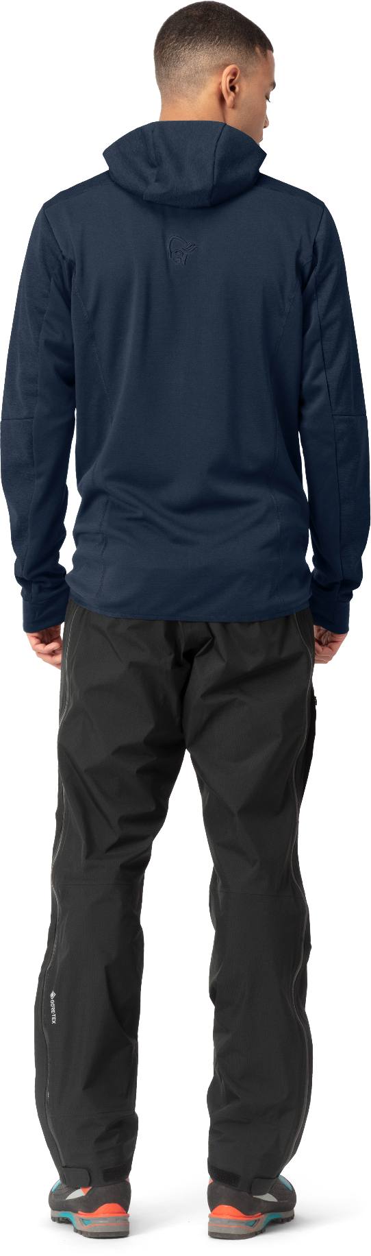 Norrøna Men&#39;s Falketind Warm2 Octa Hood Indigo 02