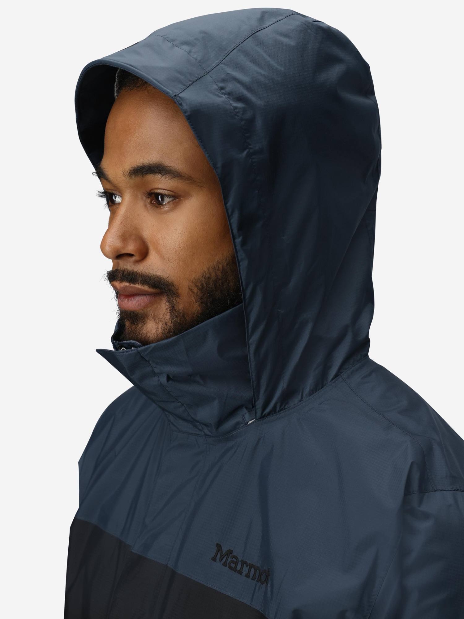 Marmot Men's Precip Eco Jacket Black/Thunderhead 05