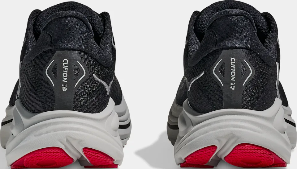 Hoka Men's Clifton 10 Musta / Valkoinen 04