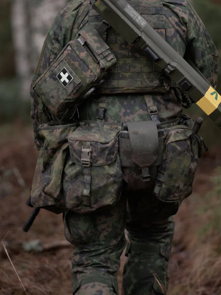 Savotta Lidded GP Pouch 4x5 Vihreä 11