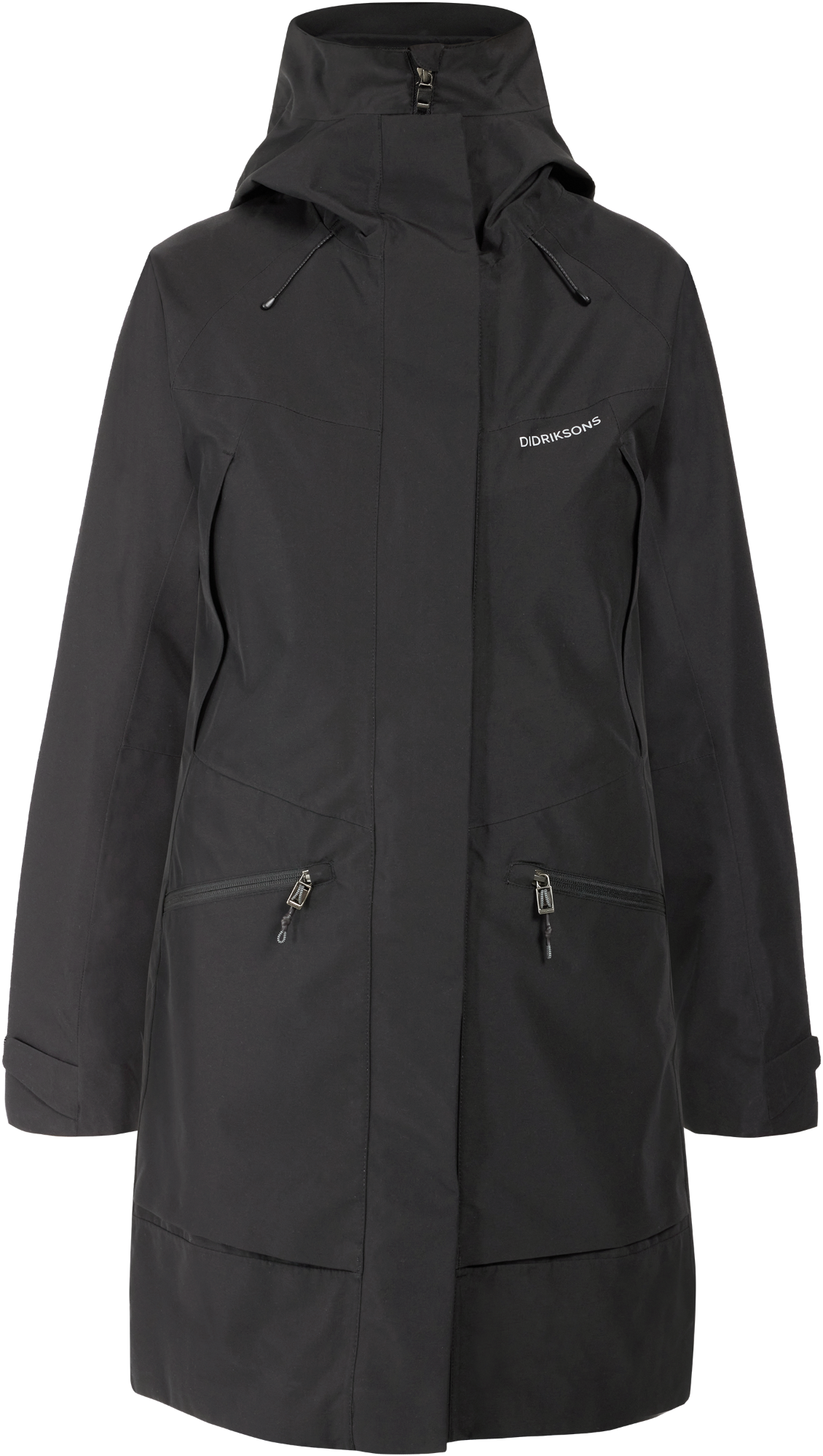 Didriksons Women's Ilma Parka 8 Musta 11