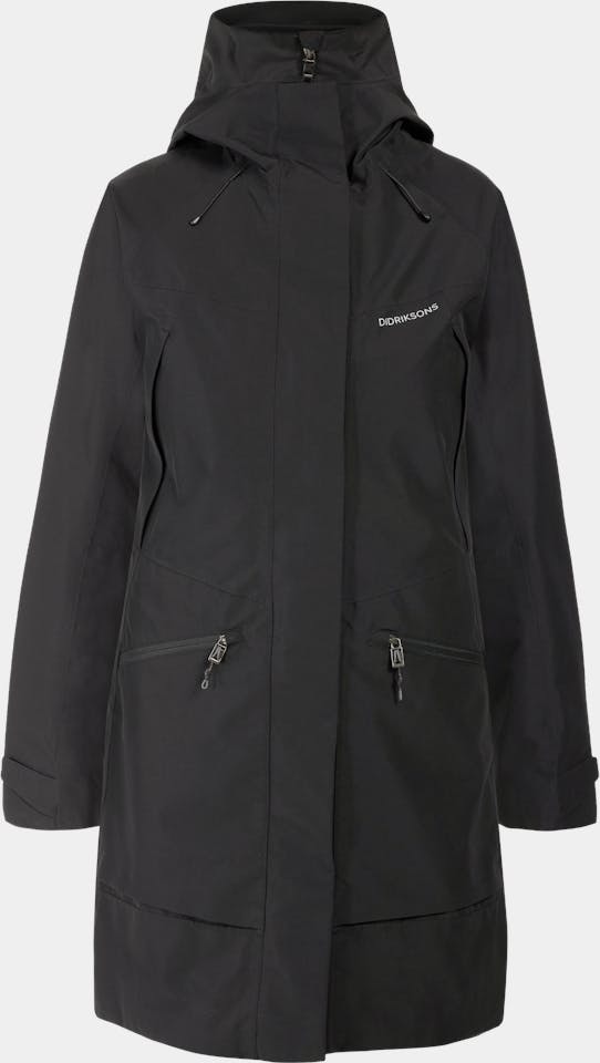 Didriksons Women's Ilma Parka 8 Musta 11