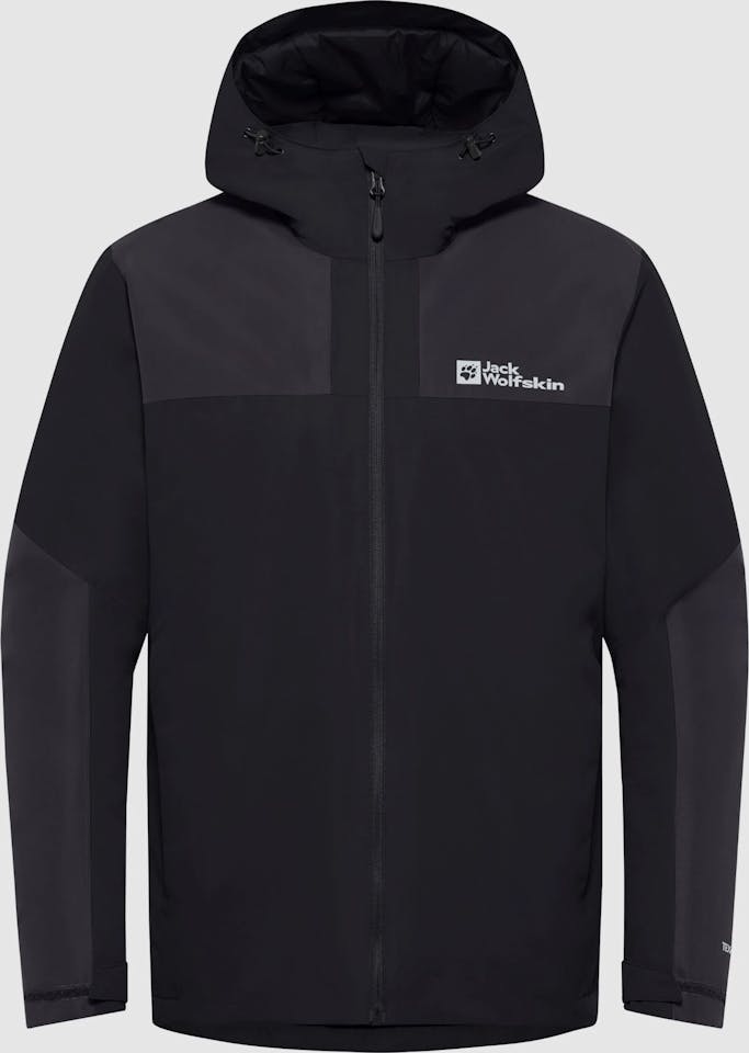 Jack Wolfskin Men's Jasper Ins Jacket - Miesten talvitakki Musta 05