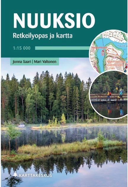 – Nuuksio hiking guiedbook and map