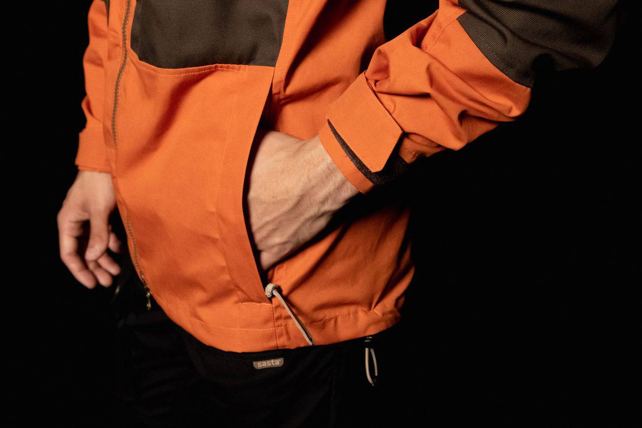 Sasta Roihu Trek Takki Miesten Oranssi 08