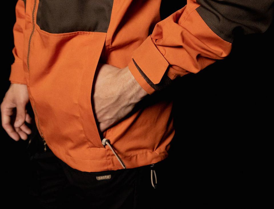 Sasta Roihu Trek Jacket Men's Orange 08