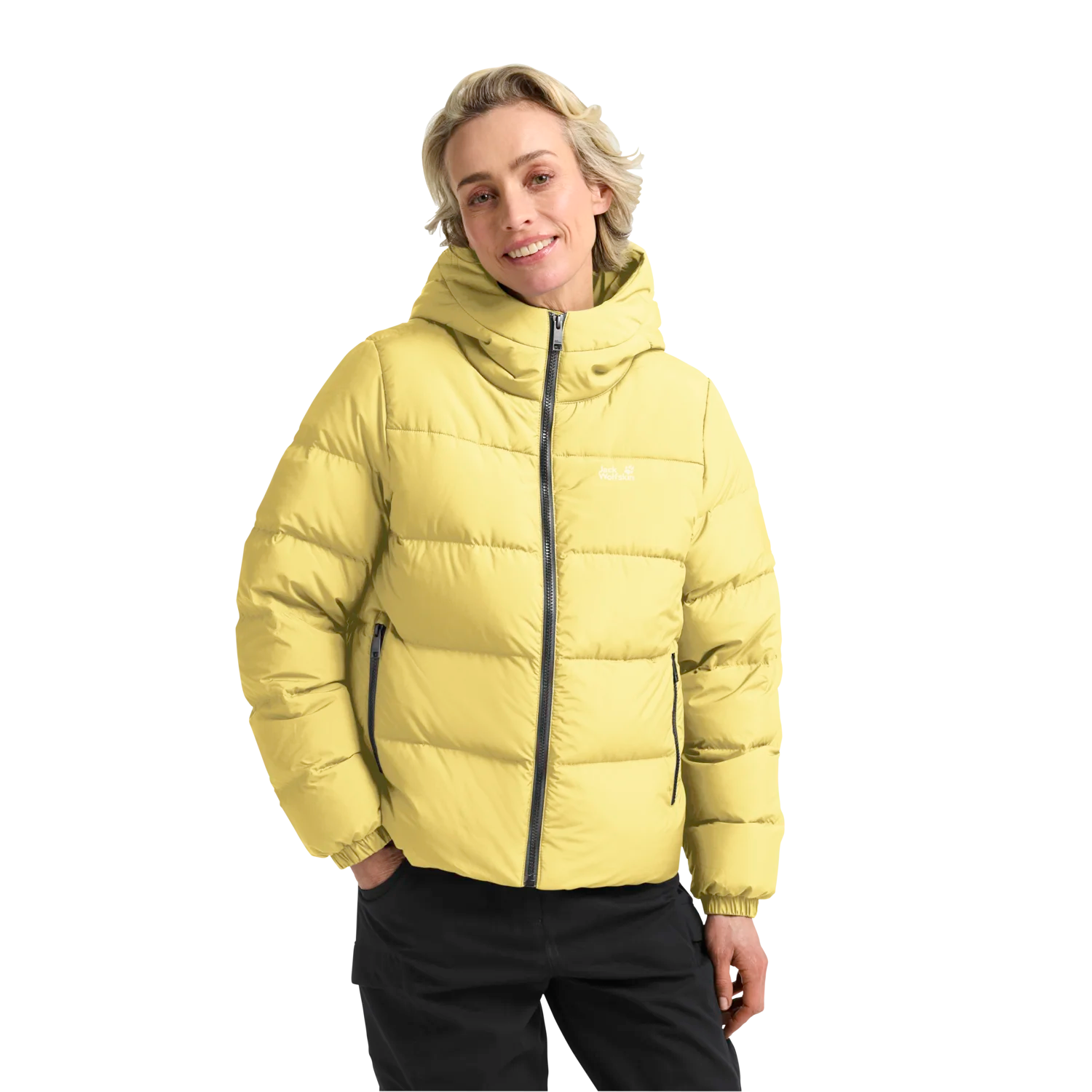 Jack Wolfskin Women's Frozen Palace Jacket Lemonade 02
