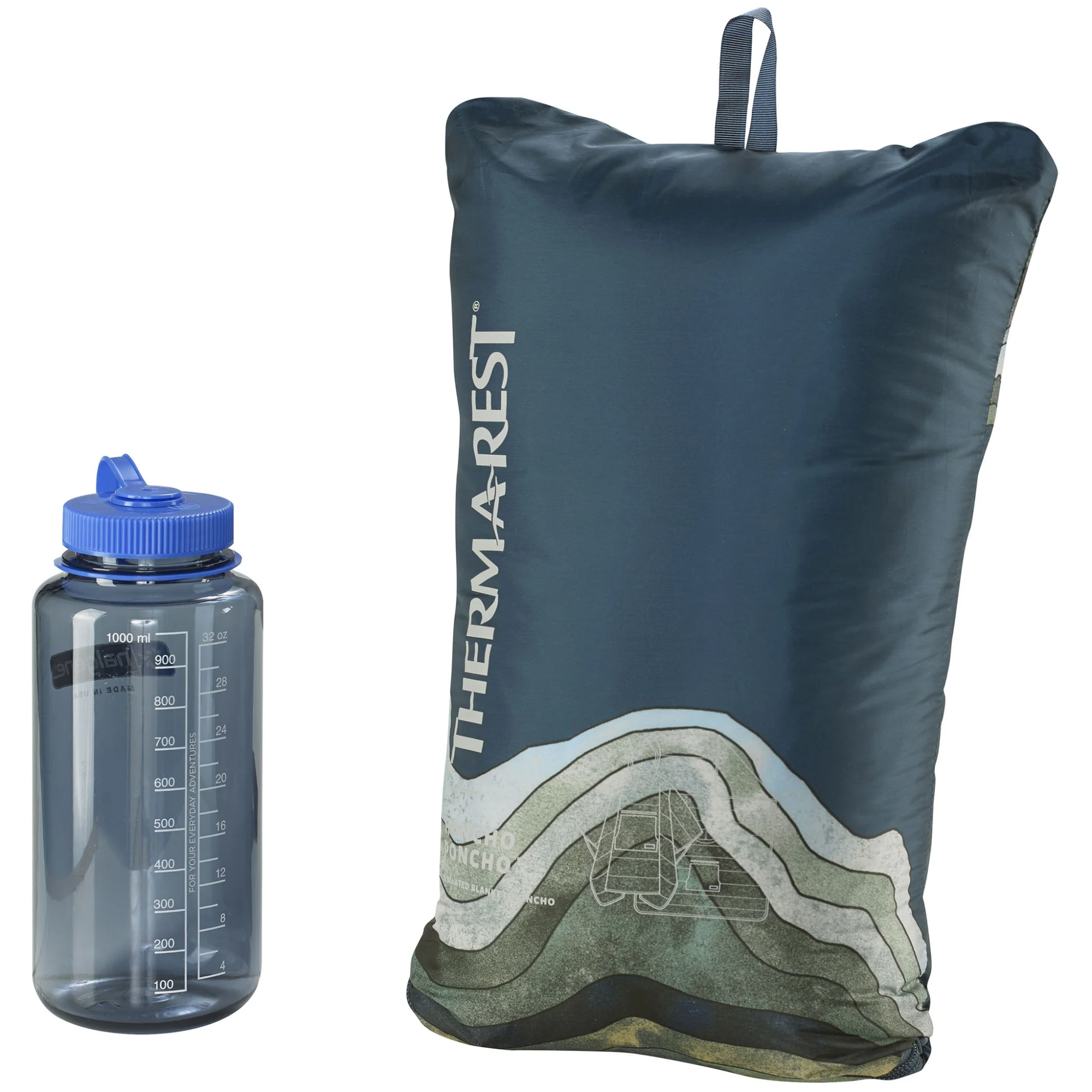 Thermarest Honcho Poncho Sininen 06