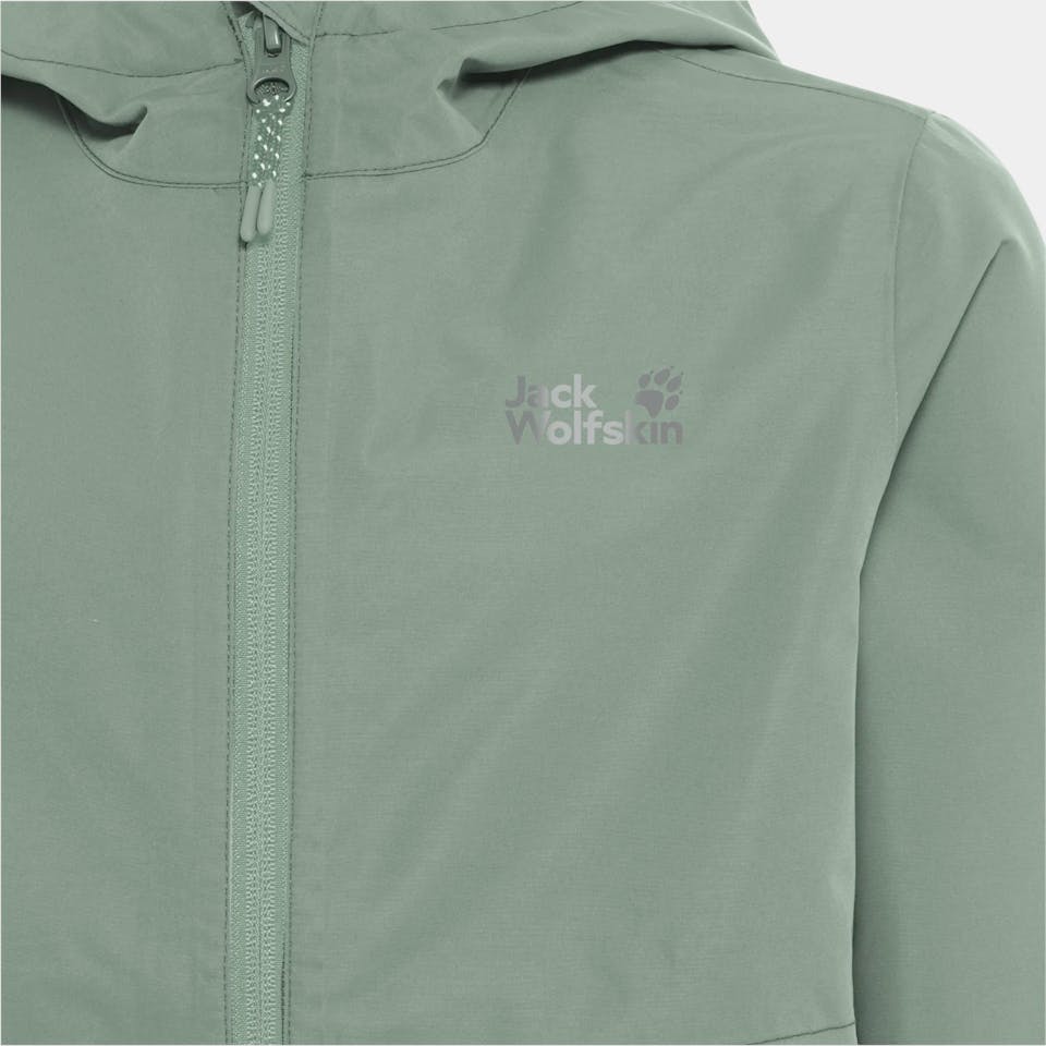 Jack Wolfskin Girl's Malima Jacket Vaaleanvihreä 05