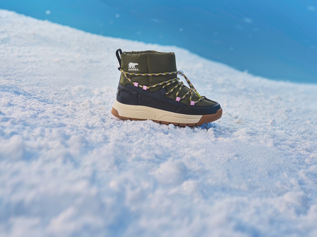 Sorel Women's Whitney III Slip-On - Naisten talvikengät Musta 07