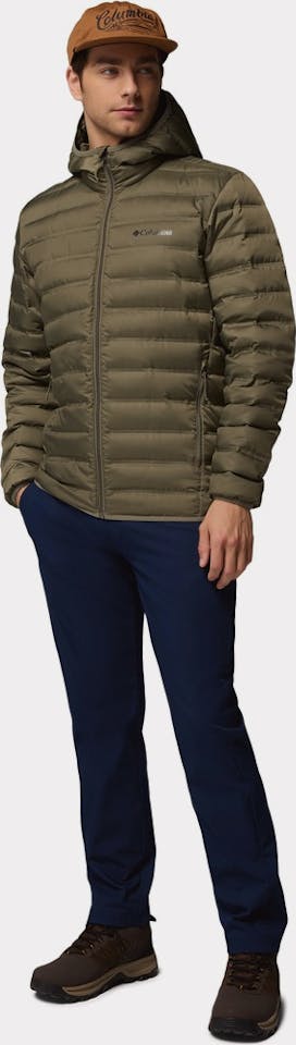 Columbia Men's Lake22 II Down Hood Stone Green Heather 07