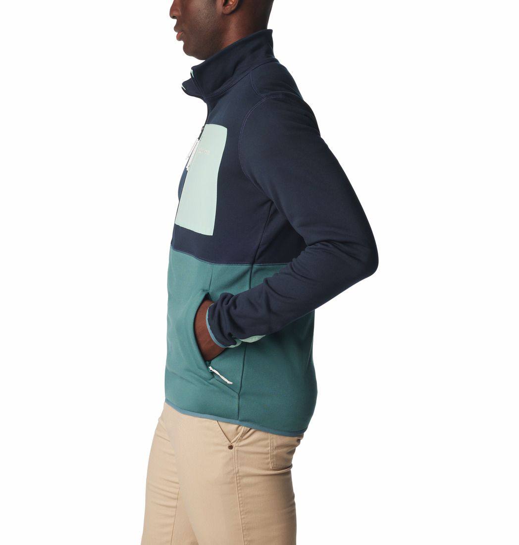 Columbia Men's Hike Full Zip Navy 02