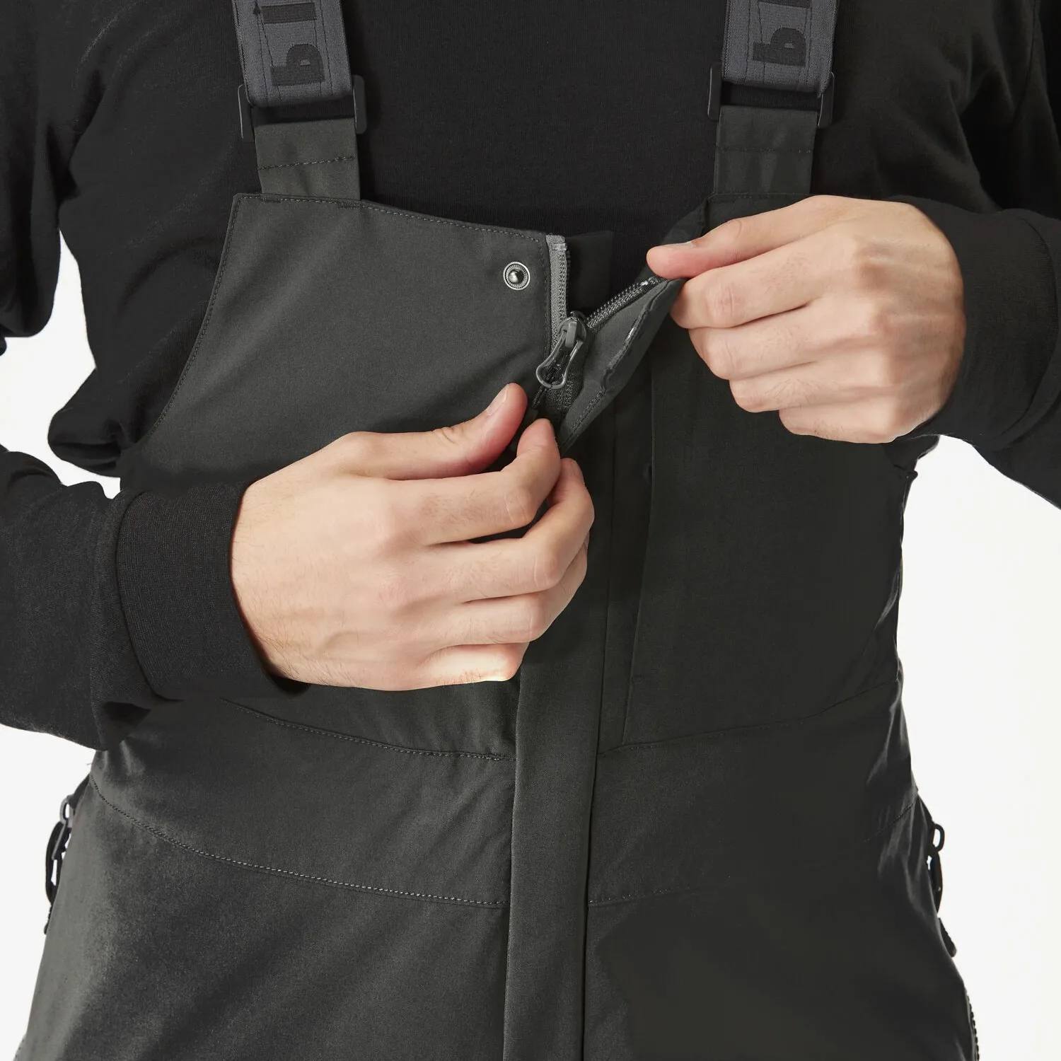 Picture Organic Clothing Men's Avening Bib Musta 05