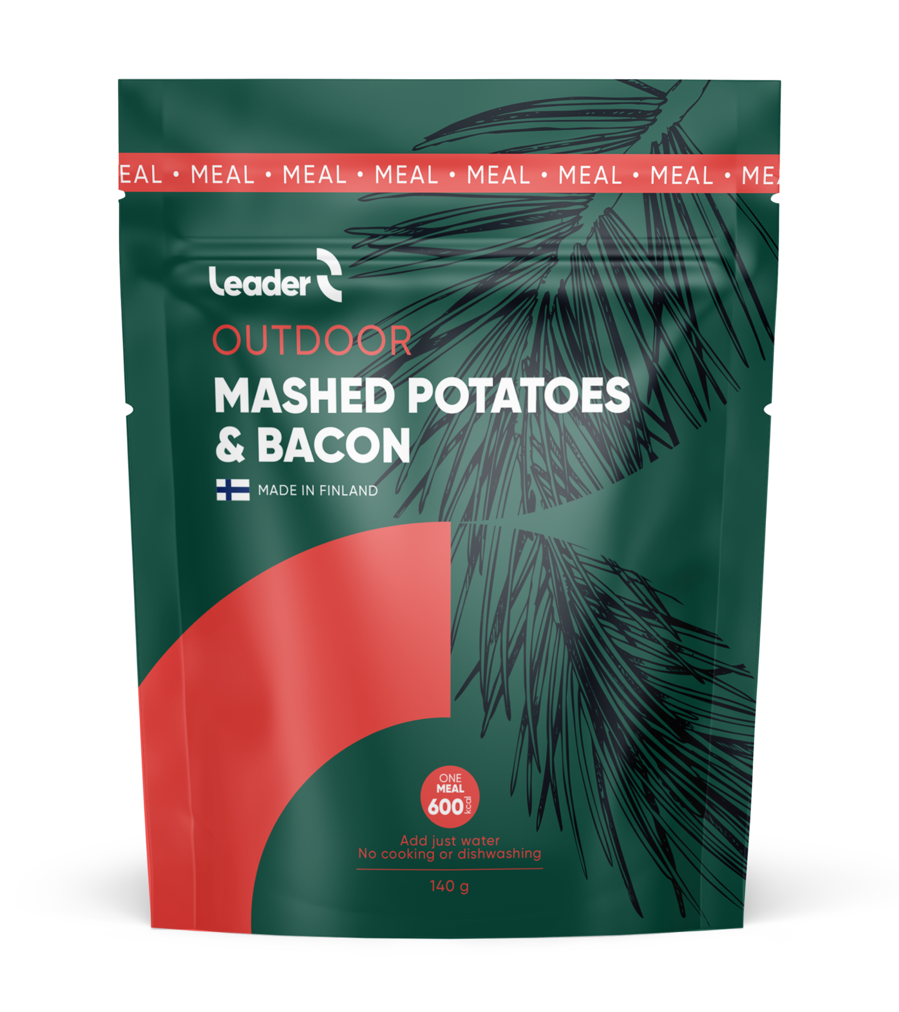 Leader Mashed Potatoes & Bacon camping meal