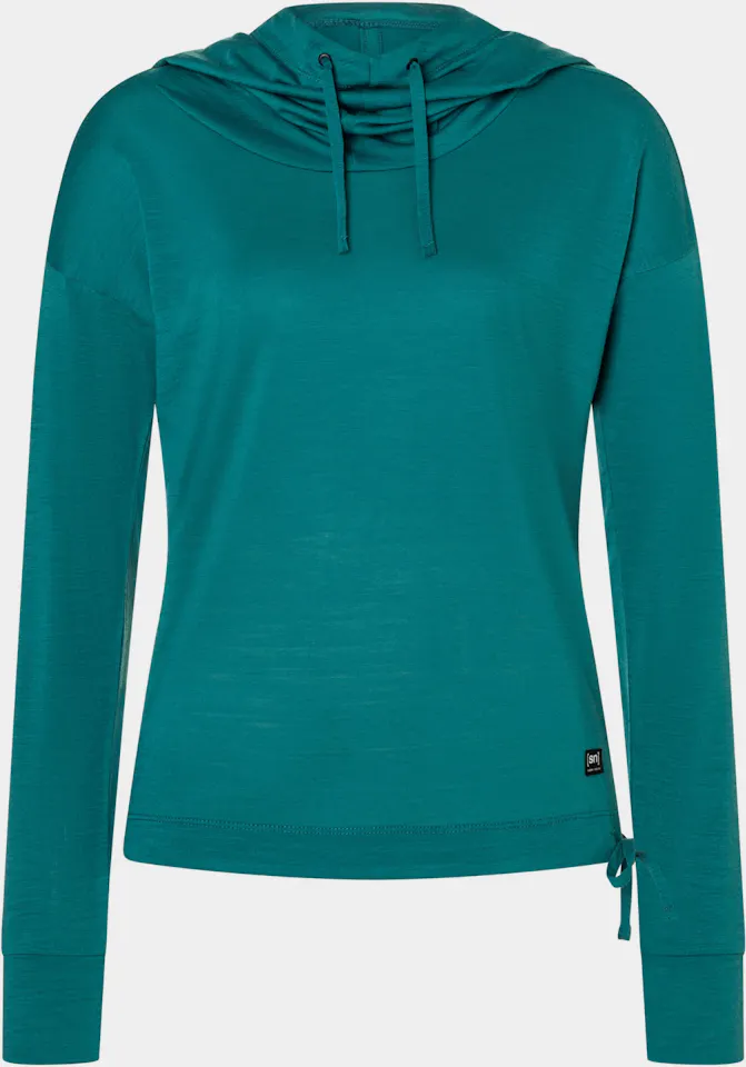 Supernatural Women's Voyager Funnel Hoody Pacific 01