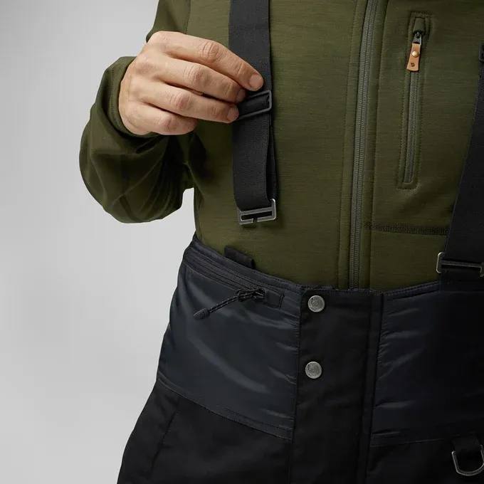 Fjällräven Men's Polar Bib Trousers Black 07