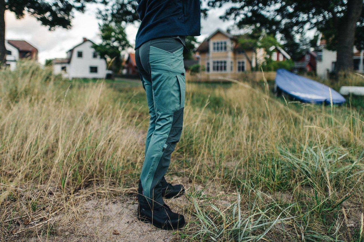 Lundhags Lundhags Women's Tived Stretch Hybrid Jacket ja Makke Pants Rust 19