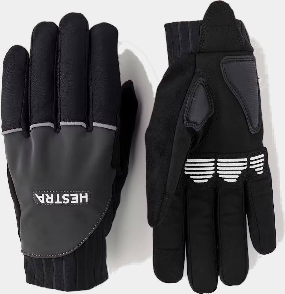 Hestra Bike Reflective Long Black / Grey 01