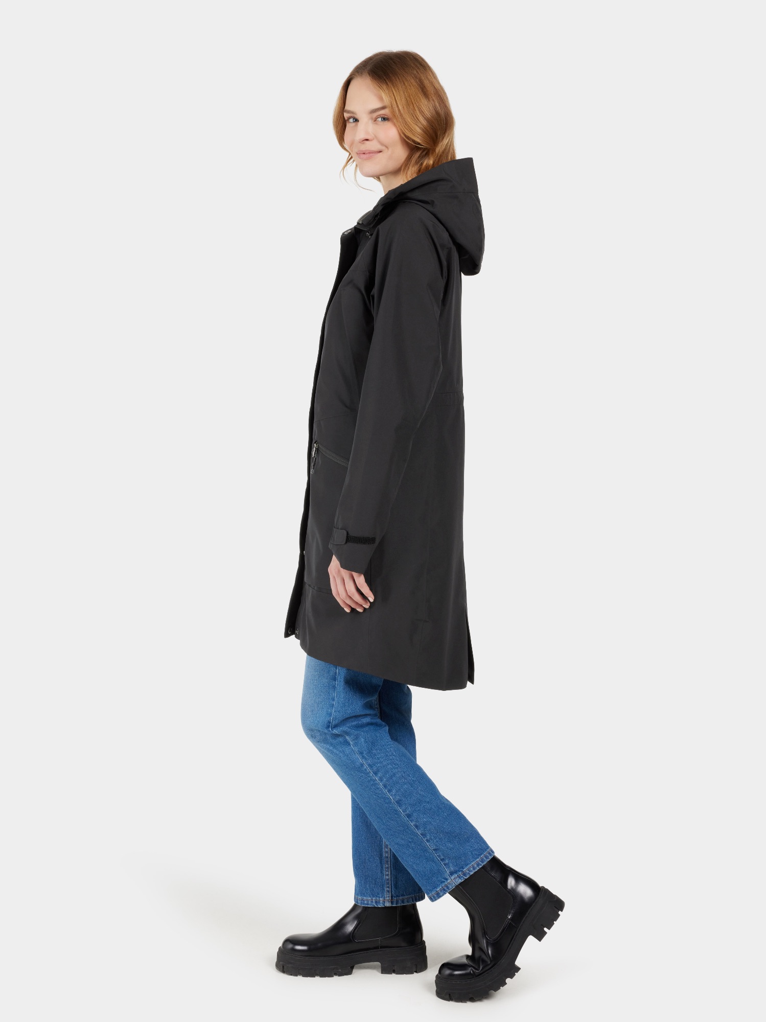 Didriksons Women's Ilma Parka 8 Musta 04