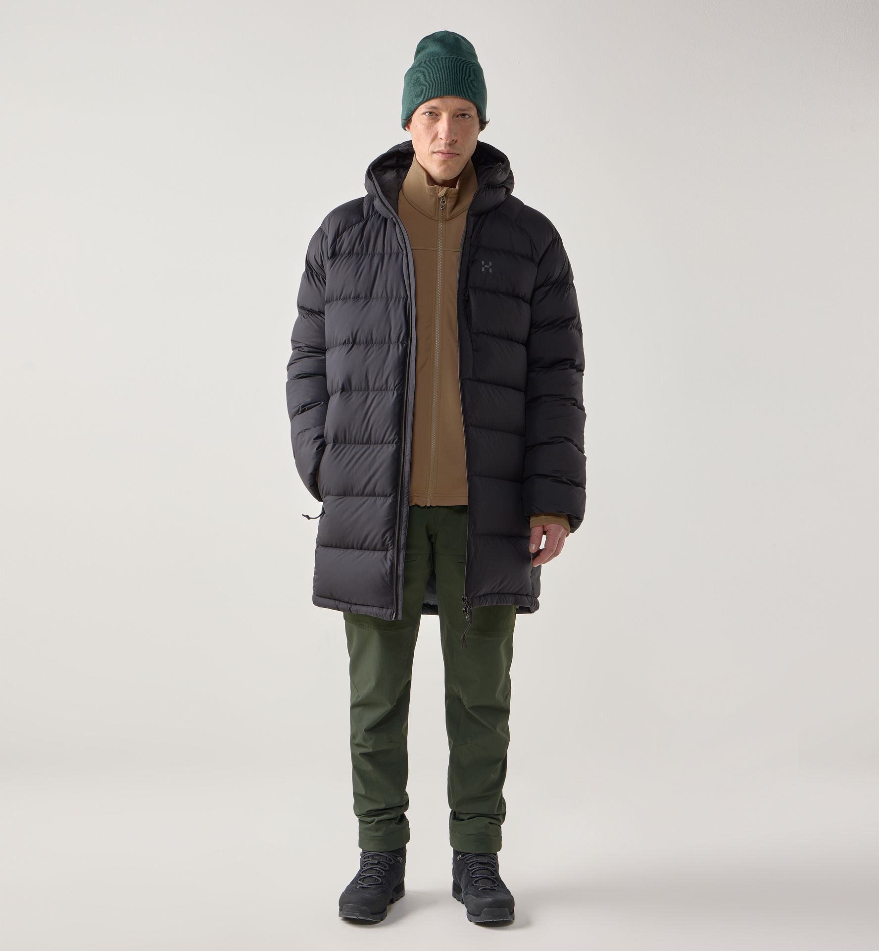 Haglöfs Men's Rosson Down Parka - Miesten talvitakki Musta 05