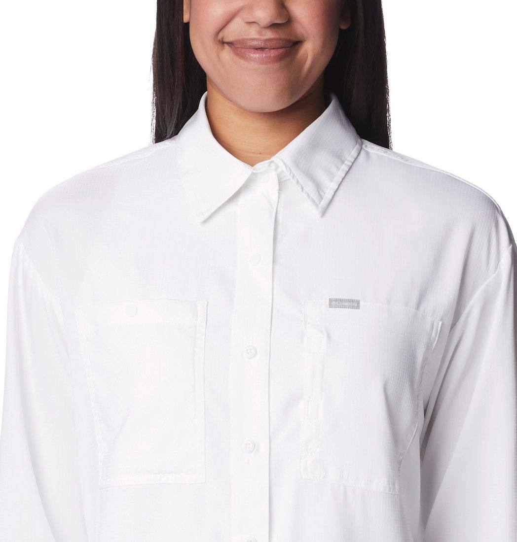 Columbia Women's Silver Ridge Utility Long Sleeve Valkoinen 03