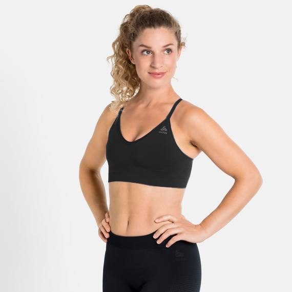 Odlo Seamless Soft Sports Bra Black / Grey 04