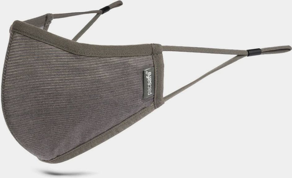Pacsafe Face Mask Silver Ion Harmaa 01