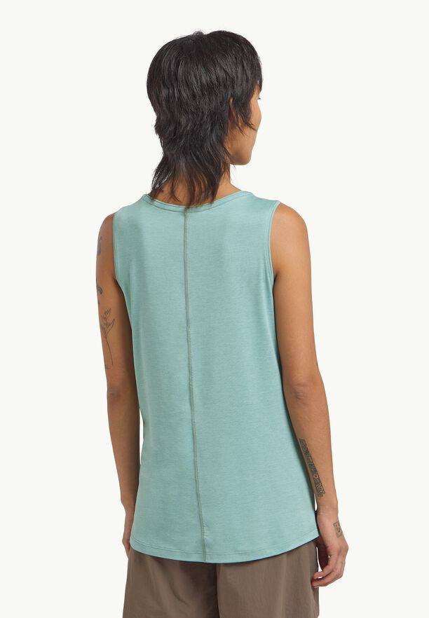 Jack Wolfskin Women's Travel Top Soft jade heather 02